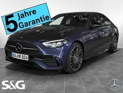 Blau Gebraucht 2025 Mercedes C300 Limousine | 58.799 € (Teuer)