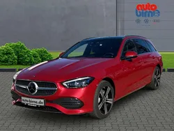 Rot Gebraucht 2024 Mercedes C300 Avantgarde Kombi | 46.880 € (Fairer Preis)