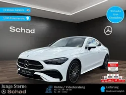 Polarweiß Gebraucht 2024 Mercedes CLE220 AMG Coupé | 58.280 € (Fairer Preis)