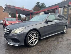 Grau Gebraucht 2014 Mercedes E220 AMG line Limousine | 10.900 € (Guter Preis)
