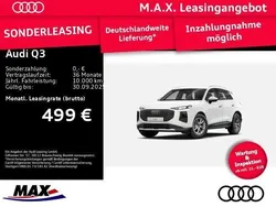 Weiß Neu 2025 Audi Q3 Basis SUV | 38.780 € (Guter Preis)