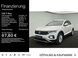 Pure white Gebraucht 2024 VW T-Roc Life SUV | 20.980 € (Superpreis)