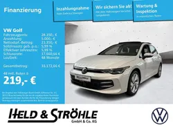 Pure white uni Gebraucht 2024 VW Golf VIII Life Limousine | 25.750 € (Fairer Preis)