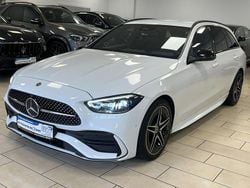 Weiß Gebraucht 2021 Mercedes C220 AMG line Kombi | 31.870 € (Teuer)