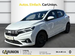 Arktis weiß (schwarz) Gebraucht 2023 Dacia Sandero Expression Kleinwagen | 14.990 € (Guter Preis)