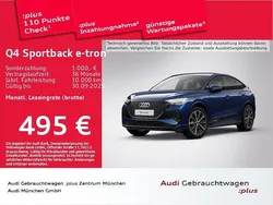 Navarrablau metallic Gebraucht 2024 Audi Q4 Sportback e-tron S-Line SUV | 52.921 € (Fairer Preis)