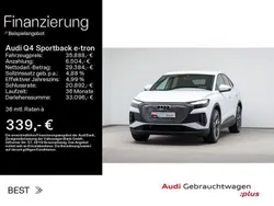 Gletscherweiß metallic Gebraucht 2023 Audi Q4 Sportback e-tron Ambiente SUV | 35.888 € (Guter Preis)