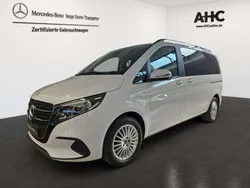 Bergkristallweiß metallic Gebraucht 2024 Mercedes V220 Style Van / Kleinbus | 62.951 € (Etwas zu teuer)