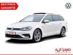 Weiß Gebraucht 2018 VW Golf VII R-line Kombi | 21.990 € (Teuer)