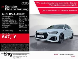 Weiß Gebraucht 2022 Audi RS4 Advanced Kombi | 64.990 € (Superpreis)
