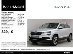 Brillantsilber metallic Gebraucht 2021 Skoda Karoq Clever SUV | 24.490 € (Fairer Preis)