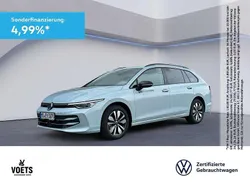 Crystal ice blue metallic Gebraucht 2025 VW Golf VIII Goal Kombi | 35.988 € (Superpreis)