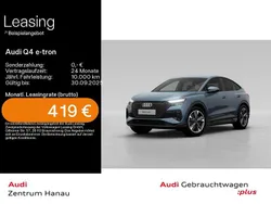 Geysirblau metallic Gebraucht 2024 Audi Q4 Sportback e-tron Advanced SUV | 48.889 € (Fairer Preis)