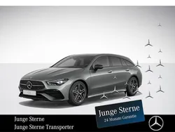 Grau Gebraucht 2024 Mercedes CLA200 Shooting Brake Night Kombi | 36.330 € (Etwas zu teuer)