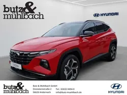 Engine red / abyss black Gebraucht 2023 Hyundai Tucson Prime SUV | 34.990 € (Fairer Preis)
