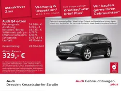 Mythosschwarz metallic Gebraucht 2022 Audi Q4 e-tron Comfort SUV | 24.980 € (Fairer Preis)