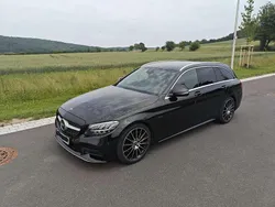 Schwarz Gebraucht 2020 Mercedes C300e AMG line Kombi | 24.990 € (Fairer Preis)