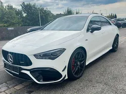 Weiß Gebraucht 2024 Mercedes CLA45 AMG AMG Limousine | 63.665 € (Teuer)