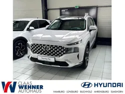 Weiss Gebraucht 2021 Hyundai Santa Fe Prime SUV | 41.900 € (Teuer)