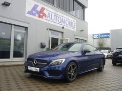 Blau Gebraucht 2017 Mercedes C300 AMG line Coupé | 25.555 € (Etwas zu teuer)