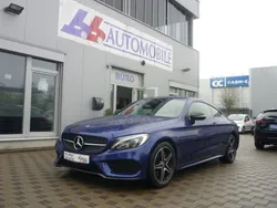 Blau Gebraucht 2017 Mercedes C300 AMG line Coupé | 24.990 € (Fairer Preis)