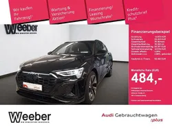 Mythosschwarz metallic Gebraucht 2023 Audi Q8 e-tron S-Line SUV | 59.490 € (Fairer Preis)