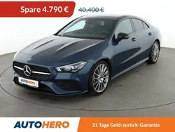 Blau Gebraucht 2023 Mercedes CLA200 AMG line Limousine | 35.150 € (Fairer Preis)
