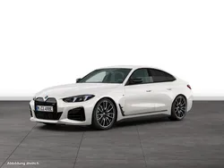 Mineralweiß metallic Gebraucht 2024 BMW i4 Comfort Edition Limousine | 58.244 € (Fairer Preis)