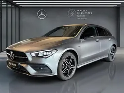 Grau Gebraucht 2021 Mercedes CLA250e Shooting Brake AMG Kombi | 28.770 € (Fairer Preis)