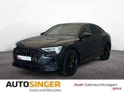 Schwarz Gebraucht 2022 Audi e-tron Sportback S-Line SUV | 40.810 € (Guter Preis)