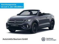 Rauchgrau metallic / schwarz Neu 2025 VW T-Roc Cabriolet R-line Cabrio | 39.450 € (Superpreis)