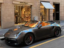 Grau Gebraucht 2022 Porsche 911 Turbo Cabriolet Cabrio | 218.900 €