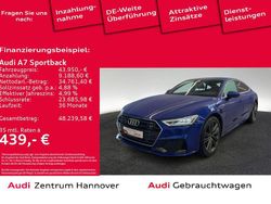 Ultrablau metallic Gebraucht 2022 Audi A7 S-Line Kleinwagen | 43.950 € (Superpreis)