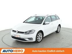 Weiß Gebraucht 2019 VW Golf VII Highline Kombi | 16.620 € (Guter Preis)