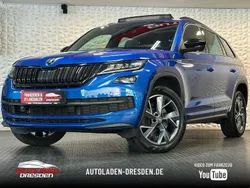 Blau Gebraucht 2020 Skoda Kodiaq SportLine SUV | 32.999 € (Fairer Preis)