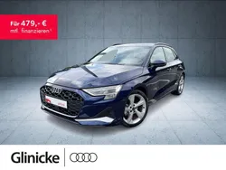 Blau Gebraucht 2024 Audi A3 Sportback Advanced Plus Limousine | 36.605 € (Etwas zu teuer)