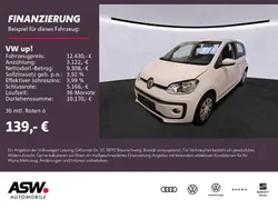 Pure white Gebraucht 2021 VW up! move up! Kleinwagen | 12.430 € (Fairer Preis)