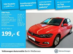 Rot Gebraucht 2021 VW Polo Highline Limousine | 16.389 € (Superpreis)