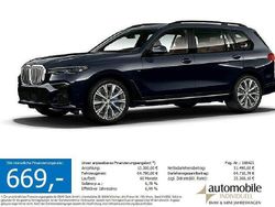 Carbonschwarz met. Gebraucht 2021 BMW X7 M Sport SUV | 64.750 € (Guter Preis)