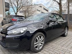 Schwarz Gebraucht 2012 VW Golf Cabriolet Cabrio | 6.400 € (Fairer Preis)