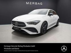 Polarweiß Gebraucht 2024 Mercedes CLA200 AMG line Kombi | 36.380 € (Teuer)