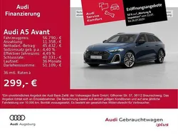 Ascariblau metallic Gebraucht 2024 Audi A5 S-Line Coupé | 56.790 € (Guter Preis)