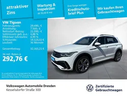Weiß Gebraucht 2022 VW Tiguan R-line SUV | 29.490 € (Superpreis)