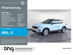 Weiß Gebraucht 2024 VW T-Roc Life SUV | 29.520 € (Superpreis)