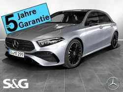 Metalliclack hightechsilber Gebraucht 2024 Mercedes A200 AMG Limousine | 34.449 € (Fairer Preis)