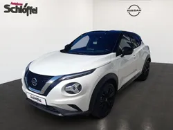 Pearl white pearleffekt/ dach Gebraucht 2021 Nissan Juke Enigma SUV | 18.990 € (Fairer Preis)
