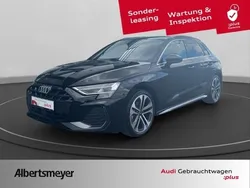 Schwarz Gebraucht 2024 Audi A3 Sportback S-Line Limousine | 45.990 €