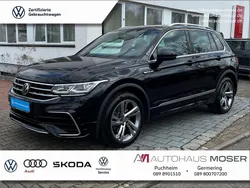 Deep black perleffekt Gebraucht 2021 VW Tiguan R-line SUV | 30.920 € (Guter Preis)