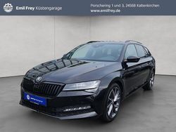 Schwarz Gebraucht 2021 Skoda Superb SportLine Kombi | 28.480 € (Guter Preis)