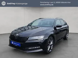 Schwarz Gebraucht 2021 Skoda Superb SportLine Kombi | 35.950 € (Teuer)
